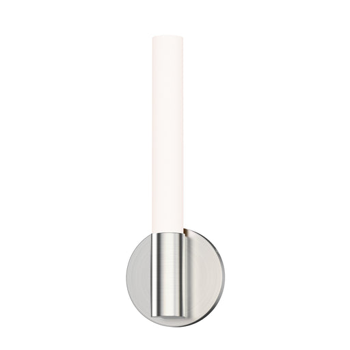 Tubi 14" 5CCT LED Wall Sconce in Satin Nickel