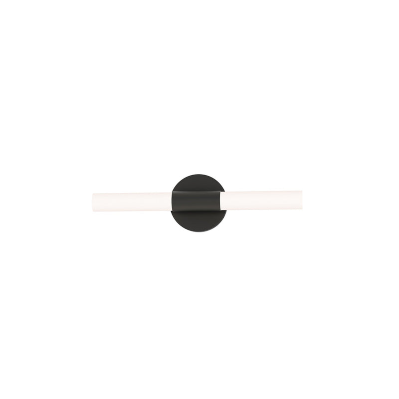 Tubi 18" 5CCT LED Bath Vanity in Black