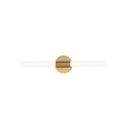 Tubi 24" 5CCT LED Bath Vanity in Natural Aged Brass
