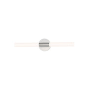 Tubi 24" 5CCT LED Bath Vanity in Satin Nickel