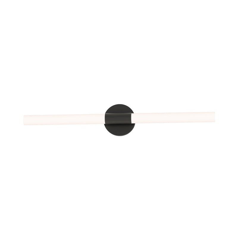 Tubi 30" 5CCT LED Bath Vanity in Black