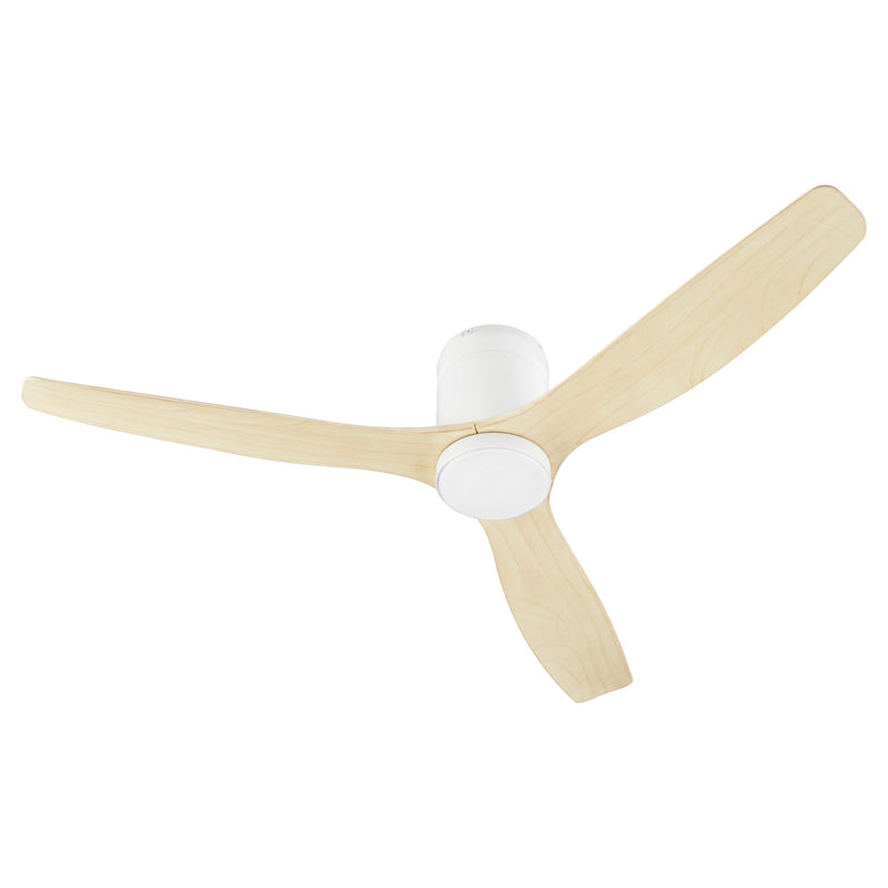 Dayton 52" 3-Blade Hugger Ceiling Fan in Studio White
