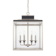 Tux 6-Light Lantern Pendant in Black Tie