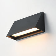 Pathfinder Wide 5CCT LED Outdoor Wall Sconce in Black