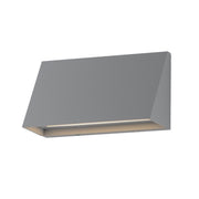 Pathfinder Wide 5CCT LED Outdoor Wall Sconce in Silver