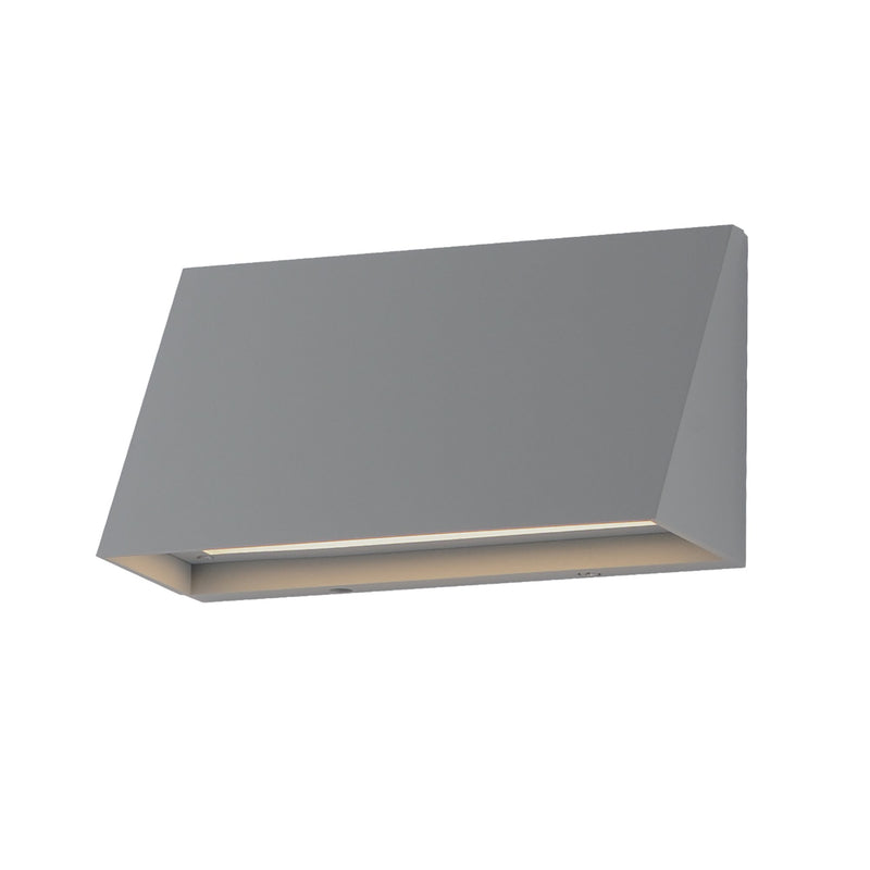 Pathfinder Wide 5CCT LED Outdoor Wall Sconce in Silver