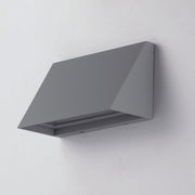 Pathfinder Wide 5CCT LED Outdoor Wall Sconce in Silver