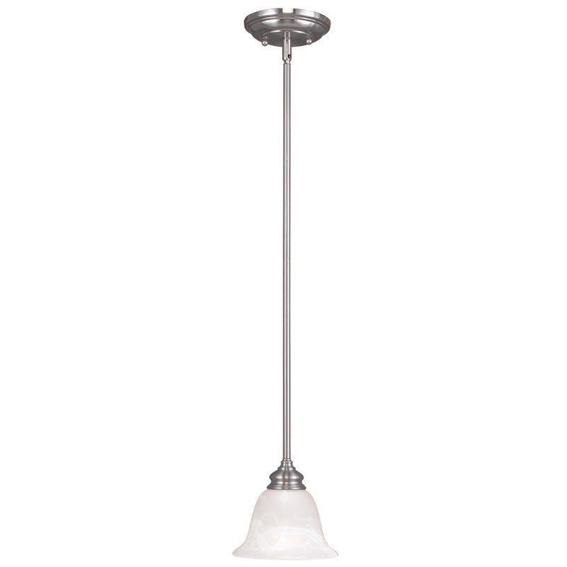 Essex 1 Light Mini Pendant in Brushed Nickel