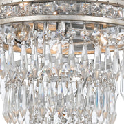 Mercer 3 Light 12" Flush Mount in Olde Silver