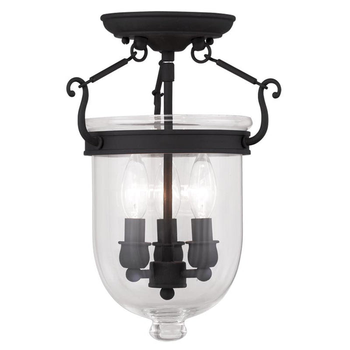 Jefferson 3-Light Ceiling Mount - Lamps Expo