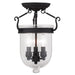 Jefferson 3-Light Ceiling Mount - Lamps Expo