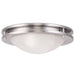 Ariel 2 Light Ceiling Mount in Brushed Nickel