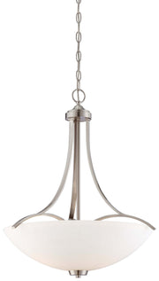 Overland Park 3-Light Pendant in Brushed Nickel