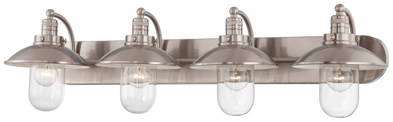 Downtown Edison 4-Light Bath Vanity Light in Downtown Edison