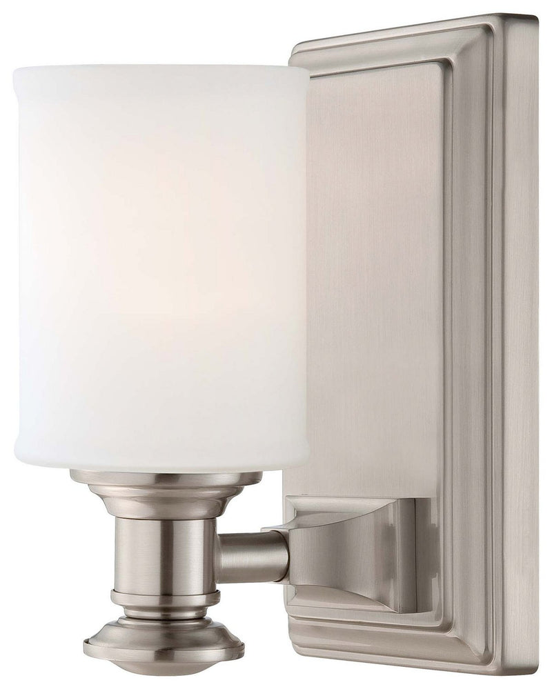 Harbour Point Bath Sconce in Brushed Nickel
