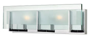 Latitude 2-Light Bath Vanity Light in Chrome