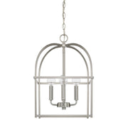 Aubrey 4-Light Chandelier in Brushed Nickel