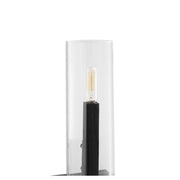 Harbin 1 Light Wall Mount in Textured Black