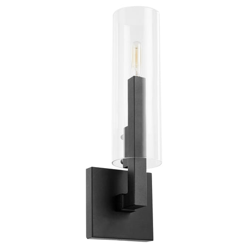 Harbin 1 Light Wall Mount in Textured Black