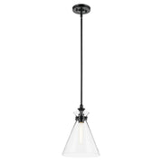 Laria Small Cone Pendant in Black