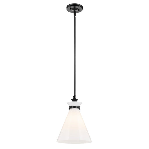 Laria Small Cone Pendant in Black