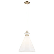Laria Large Cone Pendant in Champagne Bronze