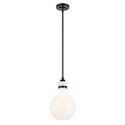 Laria Teardrop Mini Pendant in Black