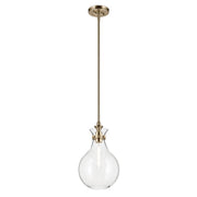 Laria Teardrop Mini Pendant in Champagne Bronze