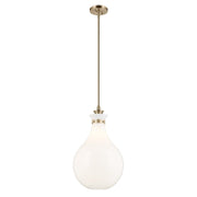 Laria Large Teardrop Pendant in Champagne Bronze