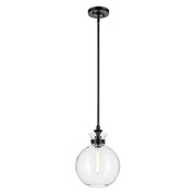 Laria Small Globe Pendant in Black