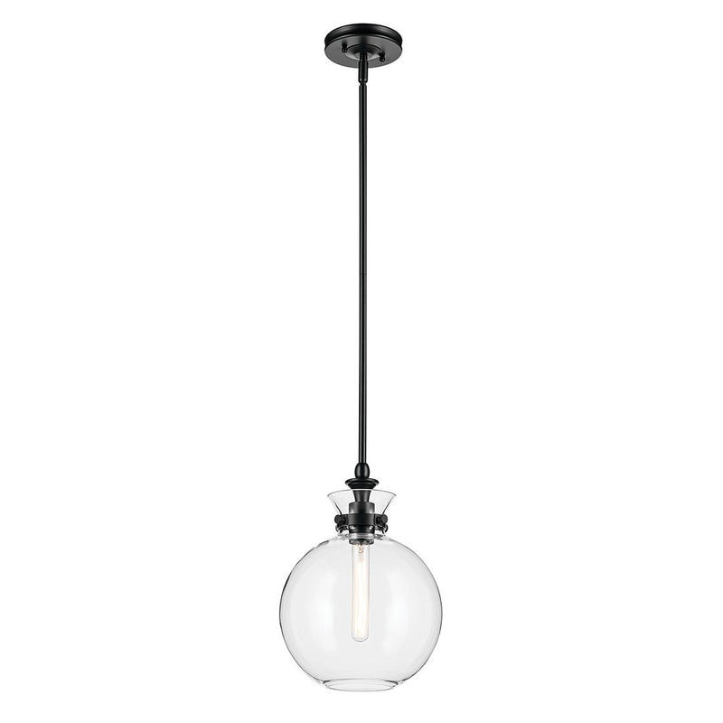 Laria Small Globe Pendant in Black