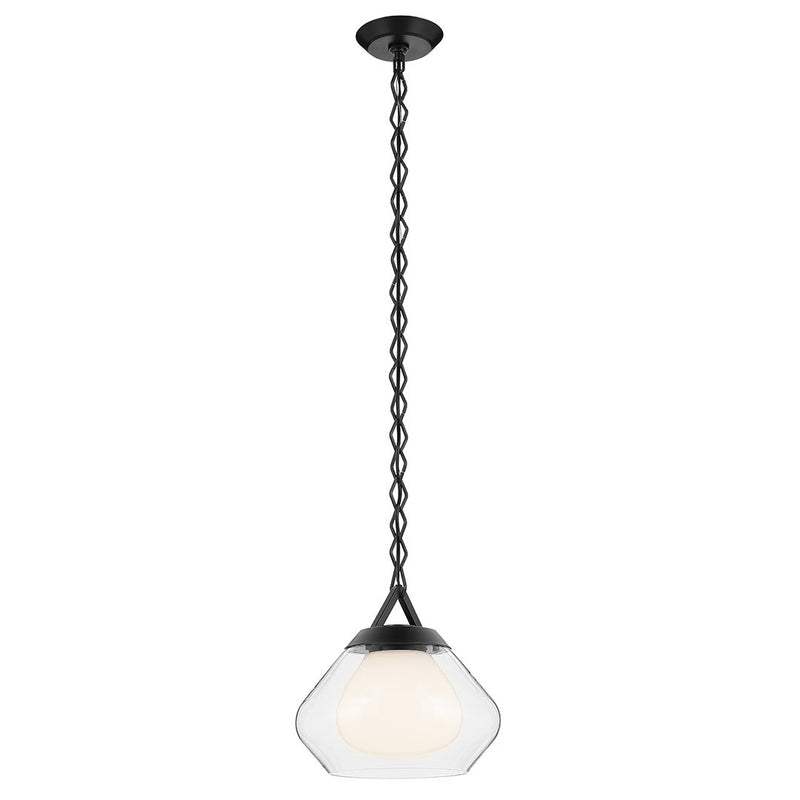 Nella 12" Pendant in Black