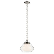 Nella 12" Pendant in Polished Nickel