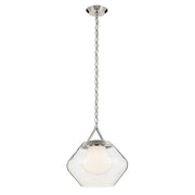 Nella 16.5" Pendant in Polished Nickel