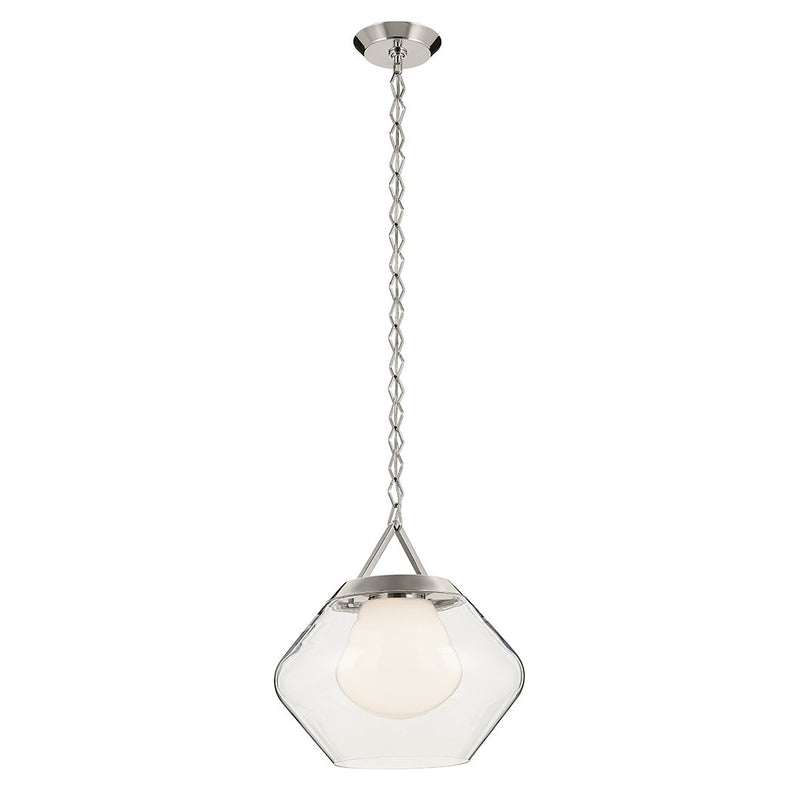 Nella 16.5" Pendant in Polished Nickel