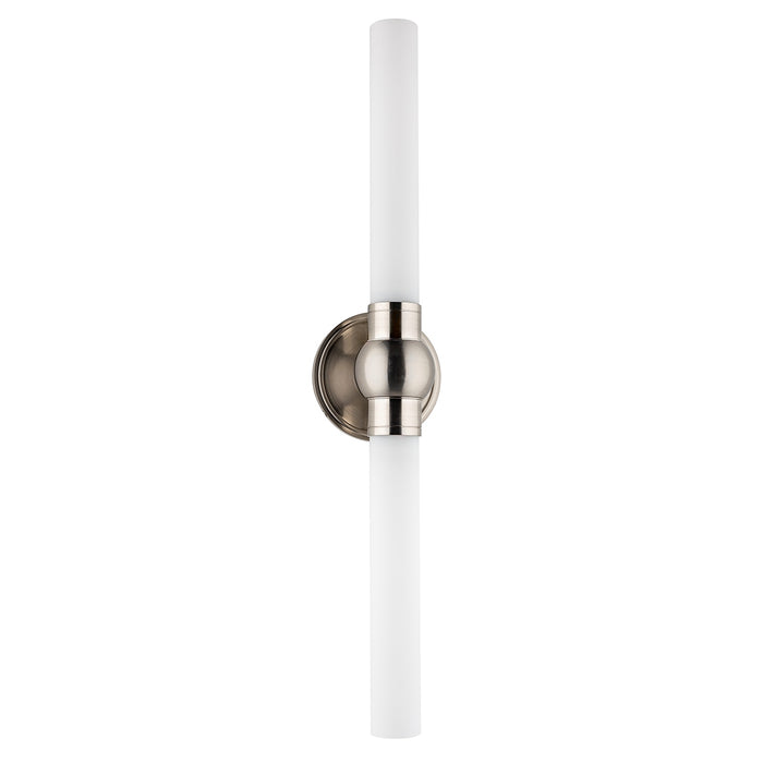 Cornwall 2 Light Bath Bracket in Satin Nickel