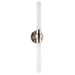 Cornwall 2 Light Bath Bracket in Satin Nickel