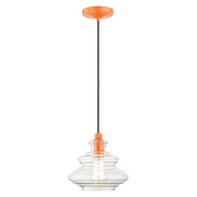 Everett Pendant in Shiny Orange
