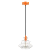 Everett Pendant in Shiny Orange
