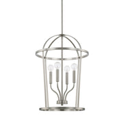Greyson 4-Light Chandelier in Brushed Nickel