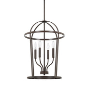 Greyson 4-Light Chandelier in Bronze