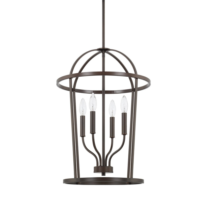 Greyson 4-Light Chandelier in Bronze