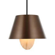 Rock On 4-Light 20" Pendant in Brontourage/Matte Black