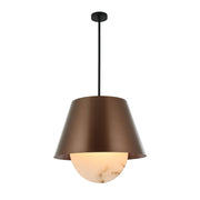 Rock On 6-Light 26" Pendant in Brontourage/Matte Black