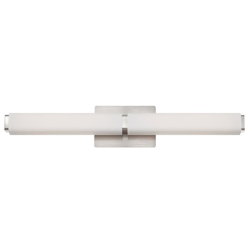 Vogue 2-Light 27" Bath Vanity Light in Brushed Nickel