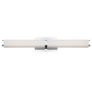 Vogue 2-Light 27" Bath Vanity Light in Chrome