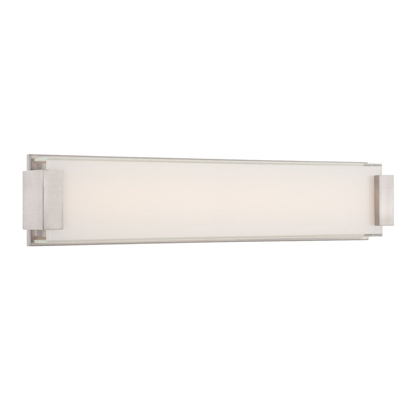 Polar LED Bath & Vanity Light in Brushed Nickel