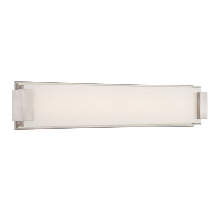 Polar LED Bath & Vanity Light in Brushed Nickel