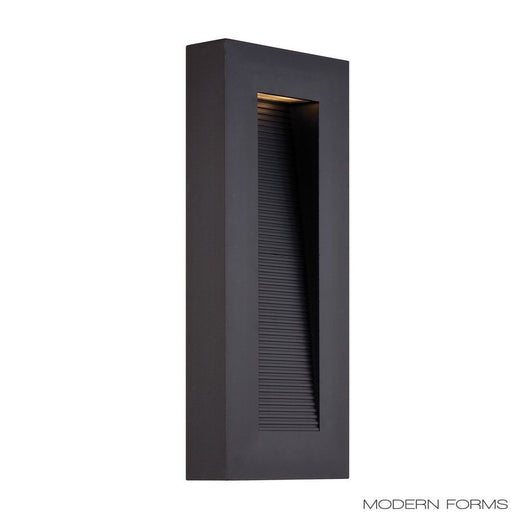 Urban 2-Light 16" Outdoor Wall Sconce in Black