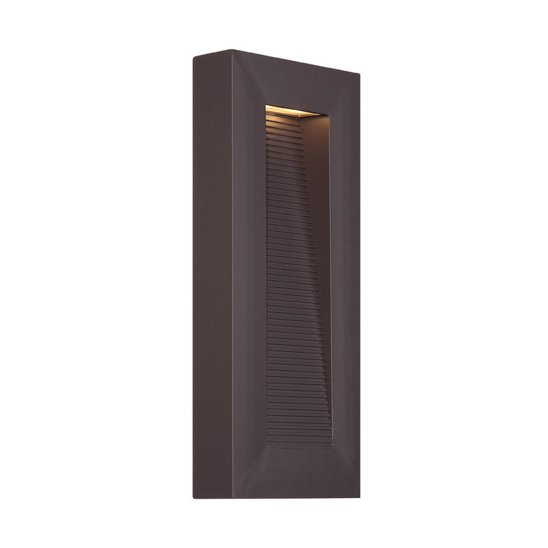 Urban 2-Light 16" Outdoor Wall Sconce in Bronze